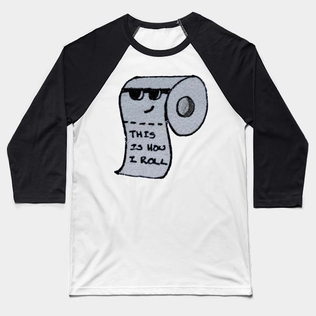 loo roll swag Baseball T-Shirt by DaretoDream